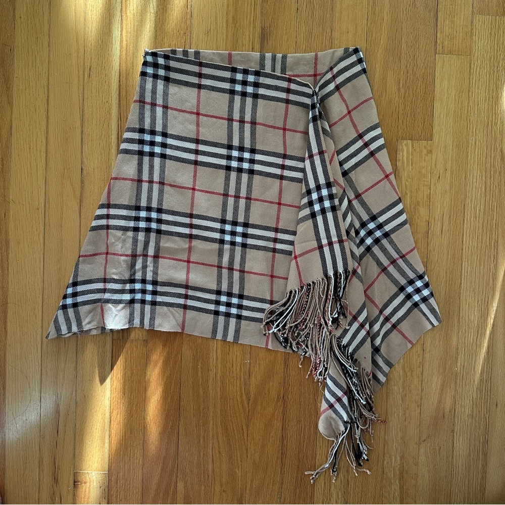 Y2k Fringe Scarf Skirt